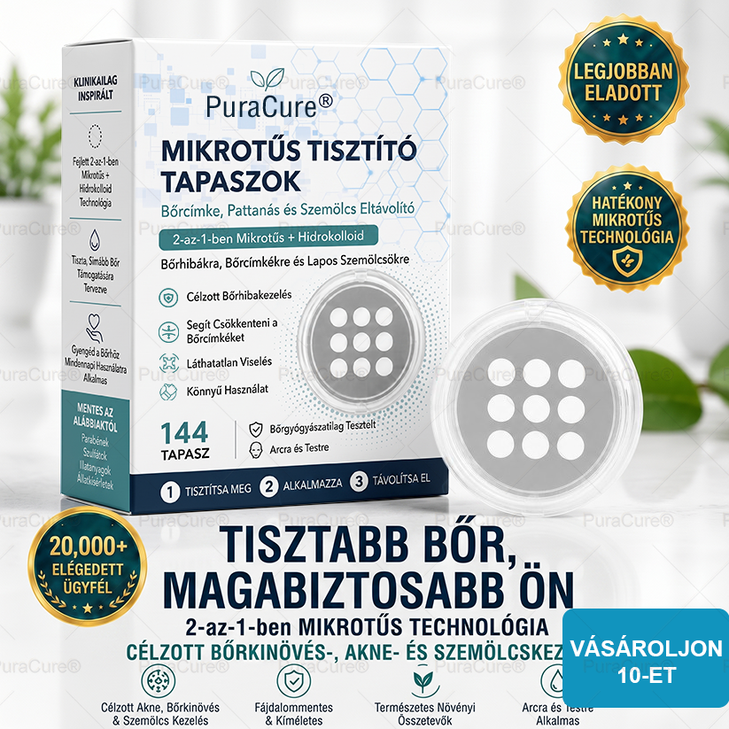 🍃🍃✨ 2 az 1-ben mikrotűs és hidrokolloid tapasz🍀 | Kiálló anyajegyek, aknék, lapos szemölcsök és bőrnövedékek eltávolítására | Segít csökkenteni a ráncokat, hegeket és bőrhibákat | Láthatatlan tapasz az arcra és testre