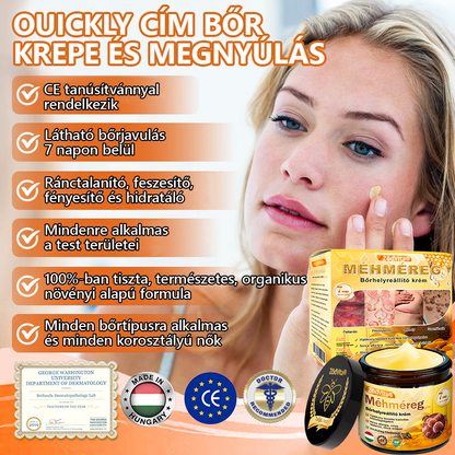 🍎Bőrgyógyász ajánlása ✨ ZödVita® Méhméreg Bőr Helyreállító Krém 🔥 Magyar fejlesztés, magyarországi gyártás és szállítás