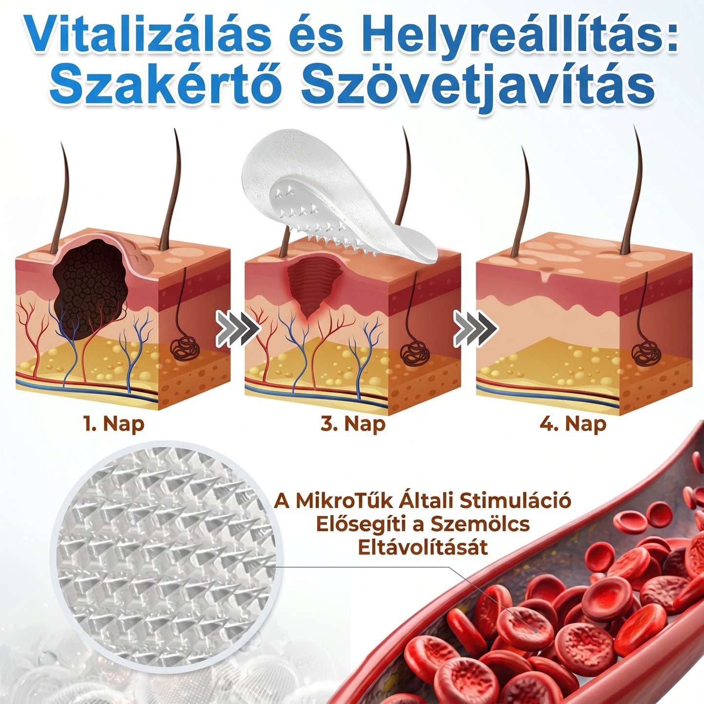 🌿🌿✨ 2 az 1-ben mikrotűs és hidrokolloid tapasz🍀 | Kiálló anyajegyek, aknék, lapos szemölcsök és bőrnövedékek eltávolítására | Segít csökkenteni a ráncokat, hegeket és bőrhibákat | Láthatatlan tapasz az arcra és testre