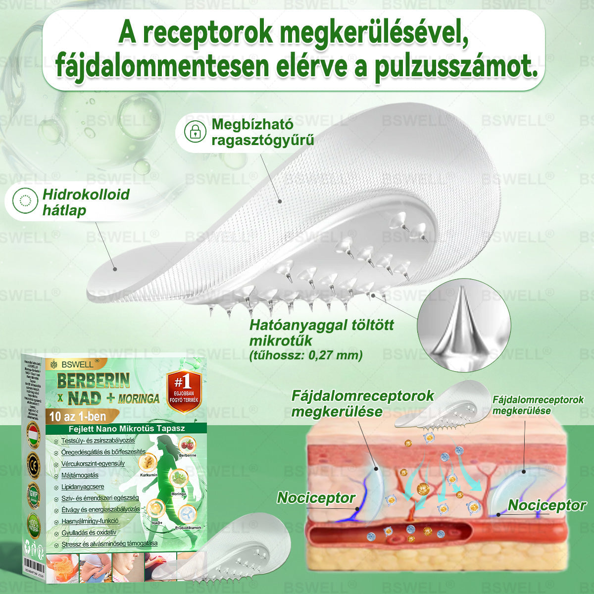 🌿BSWELL® Nano mikrotűs karcsúsító tapasz (𝑱𝒖𝒔𝒕 𝒐𝒏𝒄𝒆 𝒂 𝒅𝒂𝒚, 𝒗𝒊𝒔𝒊𝒃𝒍𝒆 𝒄𝒉𝒂𝒏𝒈𝒆𝒔 𝒊𝒏 28 𝒅𝒂𝒚𝒔) ✅ 𝑭𝒐𝒓 𝒐𝒃𝒆𝒔𝒊𝒕𝒚, 𝒄𝒂𝒓𝒅𝒊𝒐𝒗𝒂𝒔𝒄𝒖𝒍𝒂𝒓 𝒉𝒆𝒂𝒍𝒕𝒉, 𝒅𝒊𝒂𝒃𝒆𝒕𝒆𝒔, 𝒔𝒍𝒆𝒆𝒑 𝒂𝒑𝒏𝒆𝒂, 𝒈𝒖𝒕 𝒉𝒆𝒂𝒍𝒕𝒉, 𝒋𝒐𝒊𝒏𝒕 𝒊𝒔𝒔𝒖𝒆𝒔, 𝒂𝒏𝒅 𝒎𝒐𝒓𝒆