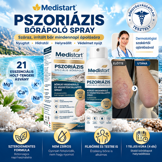 🌿🌿Medistart® PSZORIÁZIS SPECIÁLIS BŐRÁPOLÓ