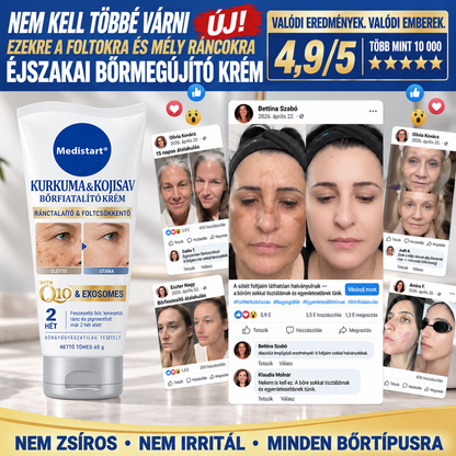 ❄️𝑯𝒊𝒗𝒂𝒕𝒂𝒍𝒐𝒔 𝑼̈𝒛𝒍𝒆𝒕 | 𝐔́𝐣! ✨ Medistart® 𝐊𝐮𝐫𝐤𝐮𝐦𝐚 × 𝐊𝐨𝐣𝐢𝐧𝐬𝐚𝐯 𝐄́𝐣𝐬𝐳𝐚𝐤𝐚𝐢 Bőrfiatalító 𝐊𝐫𝐞́𝐦— 𝐇𝐚𝐥𝐯𝐚́𝐧𝐲𝐢́𝐭𝐬𝐝 𝐚 𝐦𝐚𝐤𝐚𝐜𝐬 𝐬𝐨̈𝐭𝐞́𝐭 𝐟𝐨𝐥𝐭𝐨𝐤𝐚𝐭 𝐞́𝐬 𝐬𝐢𝐦𝐢́𝐭𝐬𝐝 𝐤𝐢 𝐚 𝐥𝐚́𝐭𝐡𝐚𝐭𝐨́ 𝐫𝐚́𝐧𝐜𝐨𝐤𝐚𝐭 𝐚𝐥𝐯𝐚́𝐬 𝐤𝐨̈𝐳𝐛𝐞𝐧 🌙 ✅ 𝐄́𝐣𝐬𝐳𝐚𝐤𝐚́𝐧𝐤𝐞́𝐧𝐭 𝐞𝐠𝐲 𝐥𝐞́𝐩𝐞́𝐬 · 𝐋𝐚́𝐭𝐡𝐚𝐭𝐨́ 𝐯𝐚́𝐥𝐭𝐨𝐳𝐚́𝐬 𝟕 𝐞́𝐣𝐬𝐳𝐚𝐤𝐚 𝐚𝐥𝐚𝐭𝐭 💯