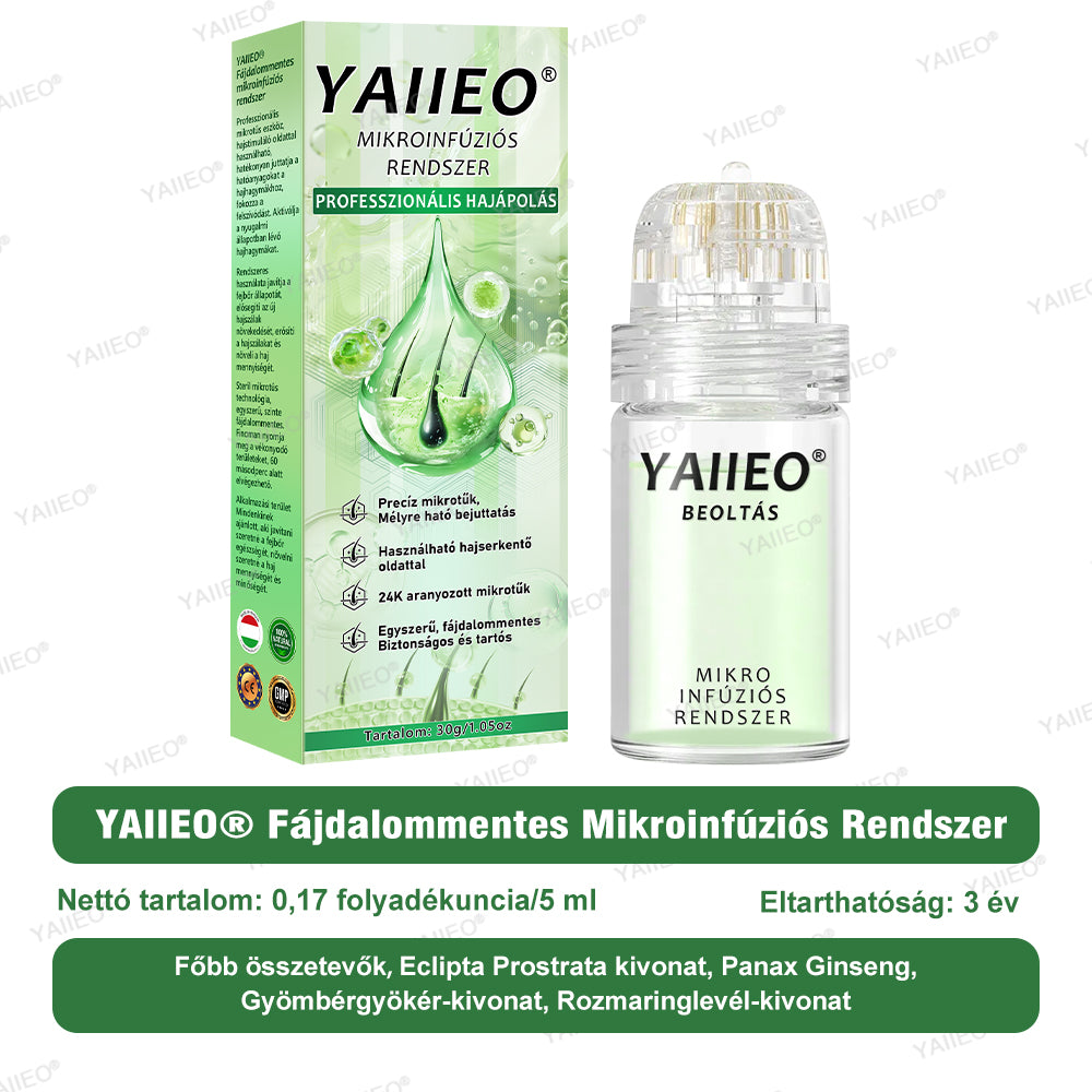 🍌𝐘𝐀𝐈𝐈𝐄𝐎® 𝑭á𝒋𝒅𝒂𝒍𝒐𝒎𝒎𝒆𝒏𝒕𝒆𝒔 𝑴𝒊𝒌𝒓𝒐𝒊𝒏𝒇ú𝒛𝒊ó𝒔 𝑹𝒆𝒏𝒅𝒔𝒛𝒆𝒓 Mélyen ható DHT-blokkolás, hajhagymák újraaktiválása és látható hajnövekedés