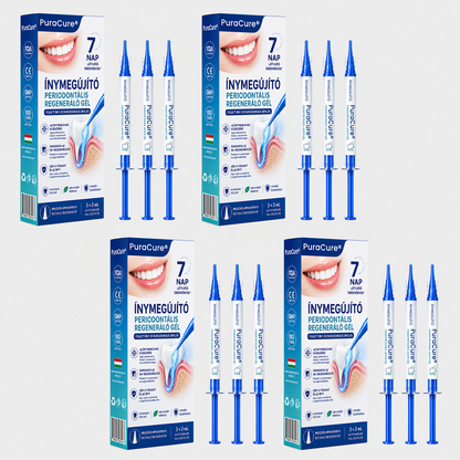 🌿🌿🦷 PuraCure® ÍNYMEGÚJÍTÓ – Parodontális helyreállító gél🧂